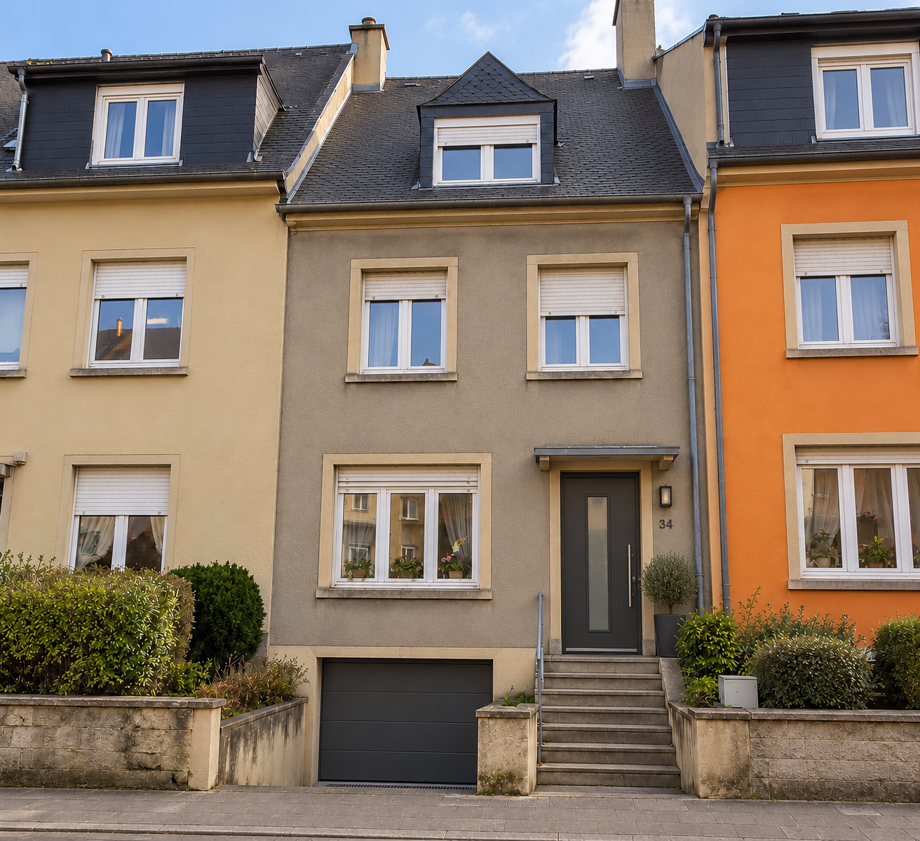 Maison mitoyenne à Sandweiler